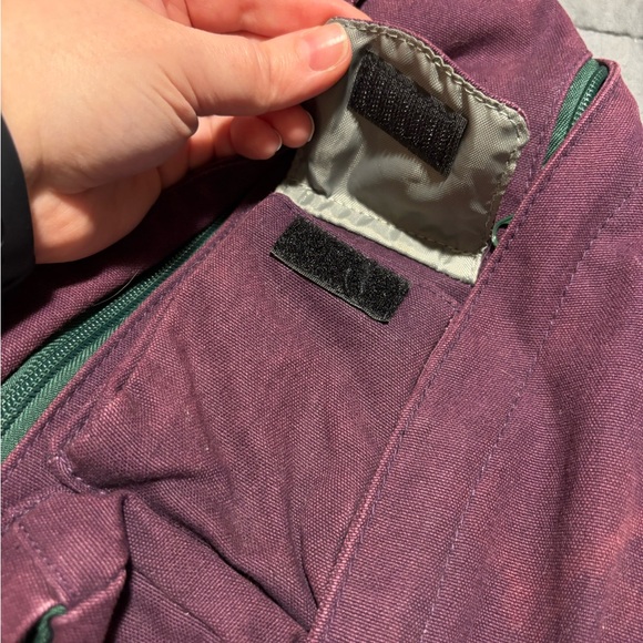 KAVU Maroon Rope Sling Bag with Patterned Strap - Picture 3 of 7